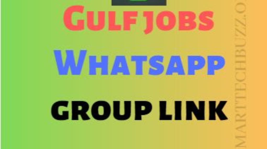 gulf jobs whatsapp group link