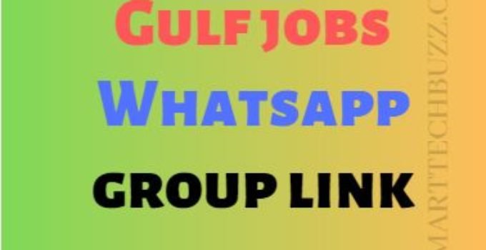 gulf jobs whatsapp group link