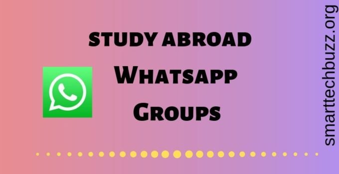 Study Abroad whatsapp groups