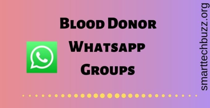 Blood Donor whatsapp group link