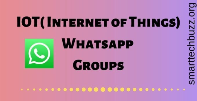 IOT Whatsapp Group Link