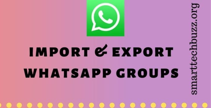 import export whatsapp group link