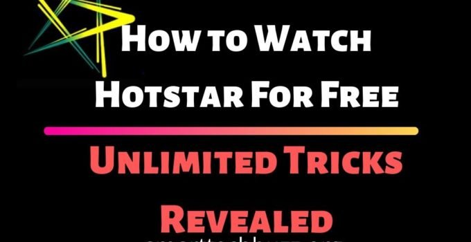 How to Watch Hotstar For Free