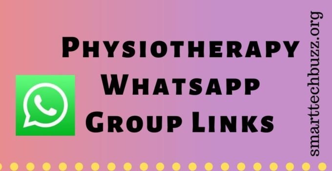 Physiotherapist Whatsapp Group Link