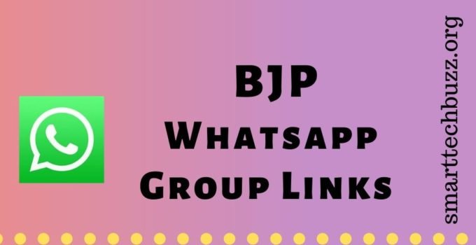 bjp whatsapp group links