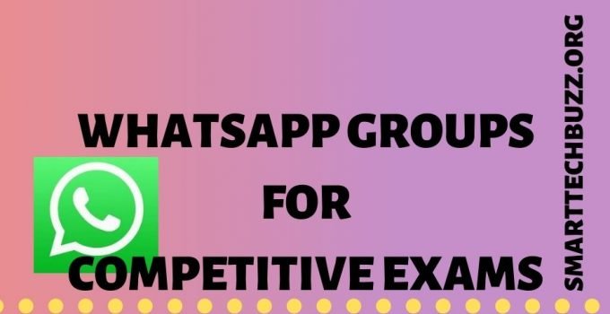 Whatsapp Group for Competitive Exams