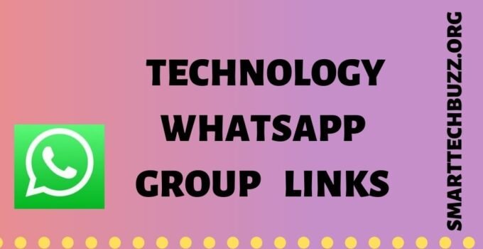 technology whatsapp group links