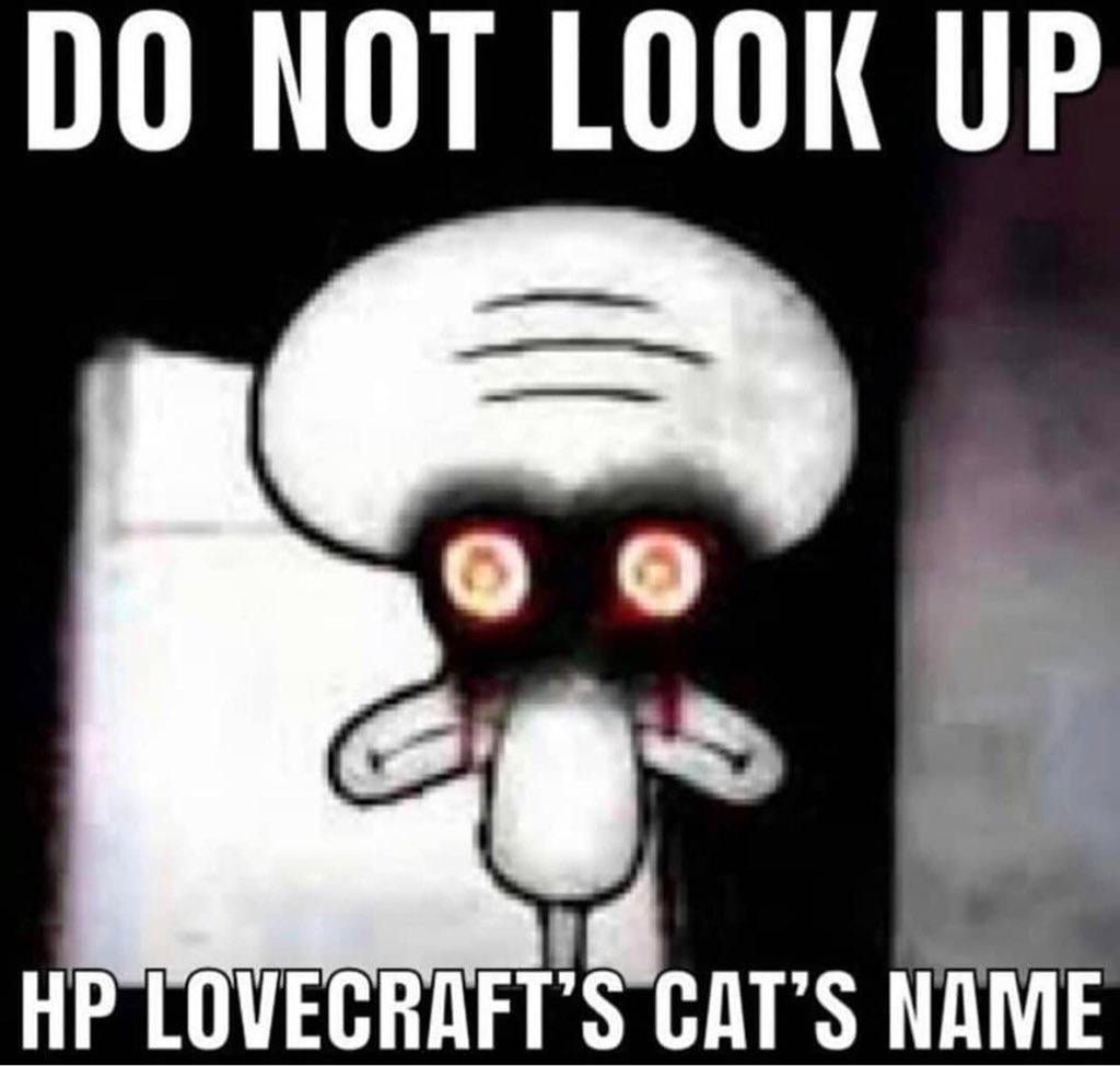 hp lovecraft cat